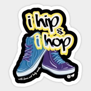 Hip Hop Dance Shoes Sticker